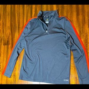 Quarter zip long sleeved drytek top